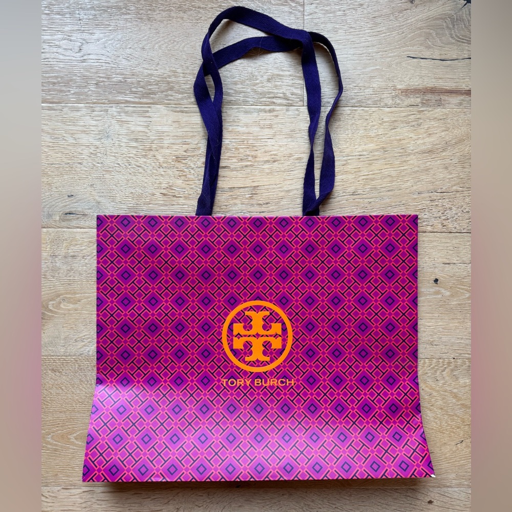 Tory Burch extra large paper shopping bag NEW price firm!
